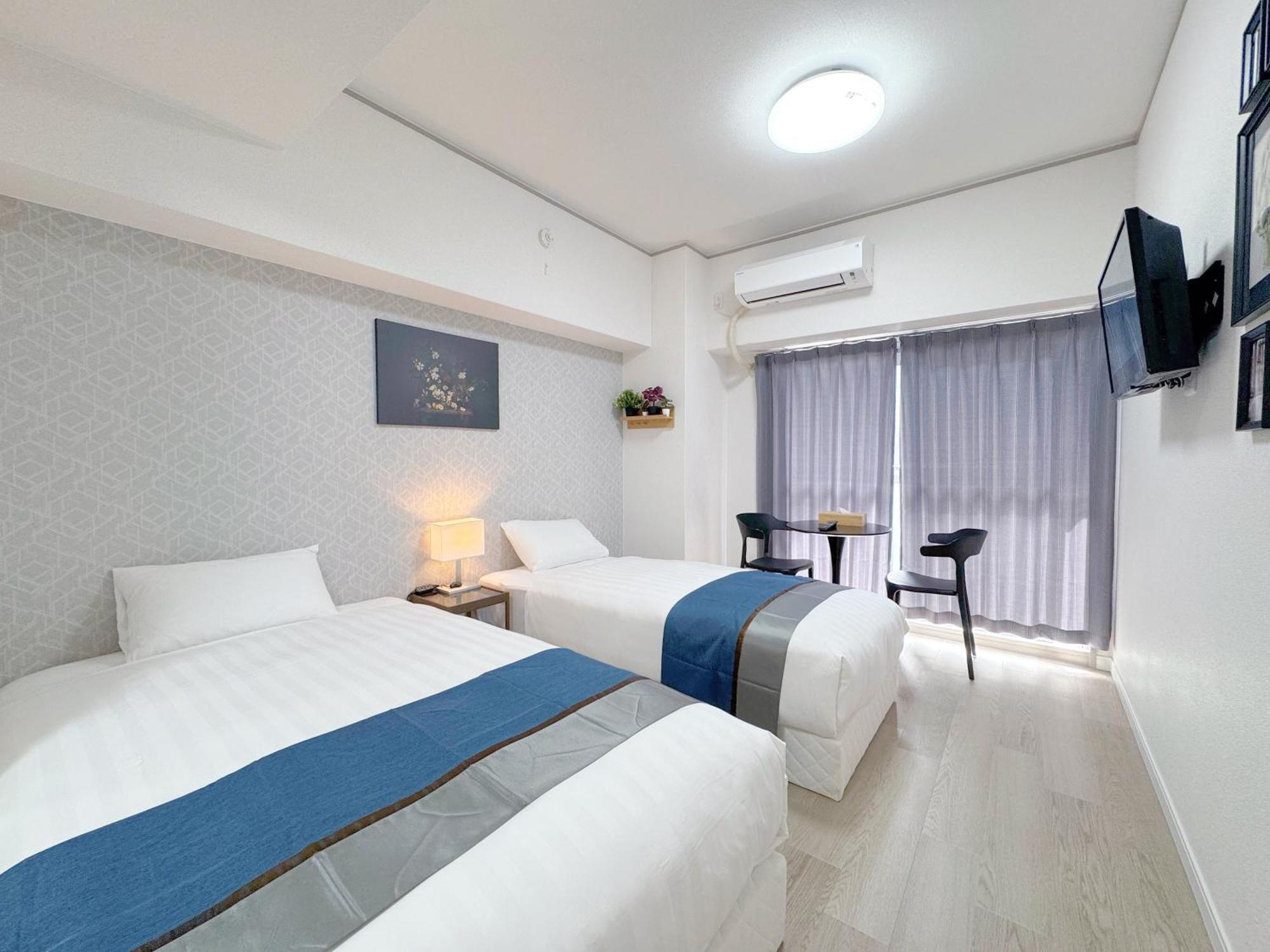 אוסקה 嵐 難波西 民宿 Bed And Breakfast מראה חיצוני תמונה