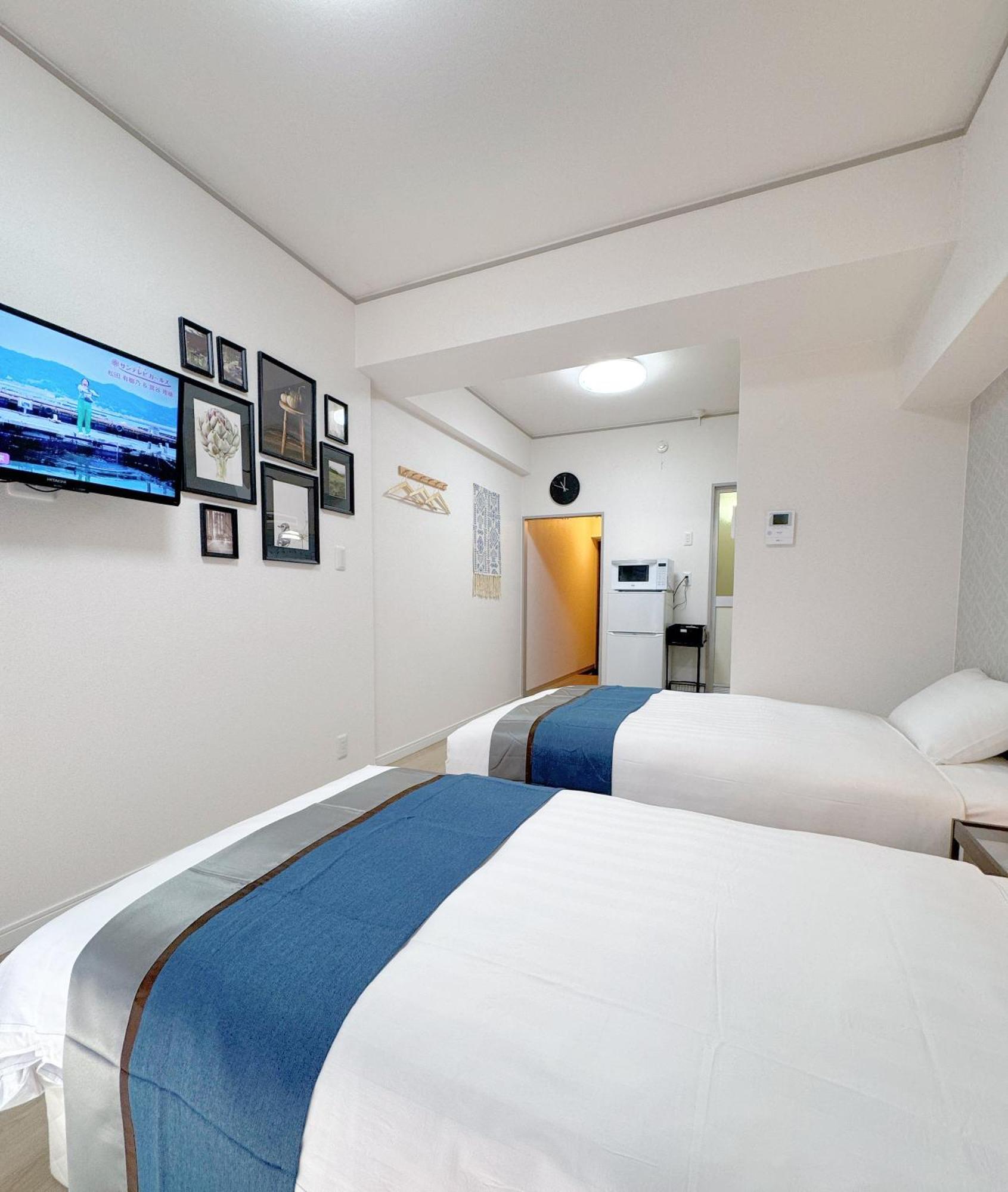 אוסקה 嵐 難波西 民宿 Bed And Breakfast מראה חיצוני תמונה