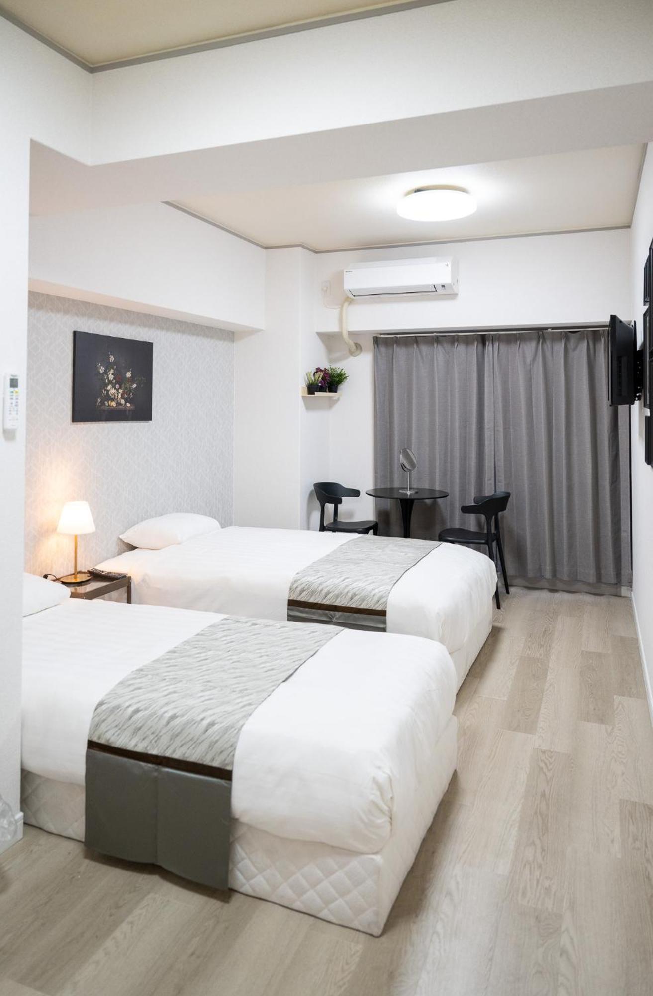 אוסקה 嵐 難波西 民宿 Bed And Breakfast מראה חיצוני תמונה