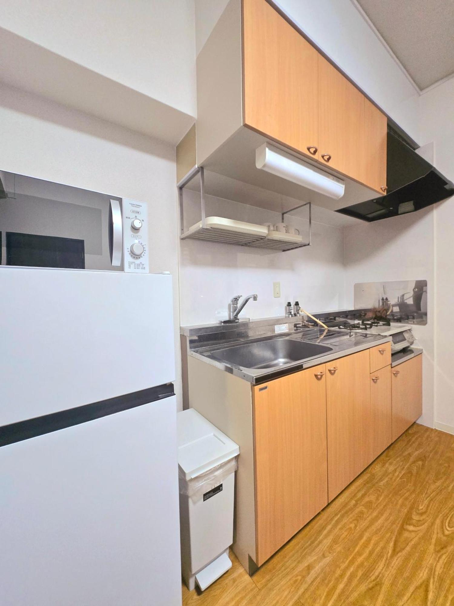 אוסקה 嵐 難波西 民宿 Bed And Breakfast מראה חיצוני תמונה