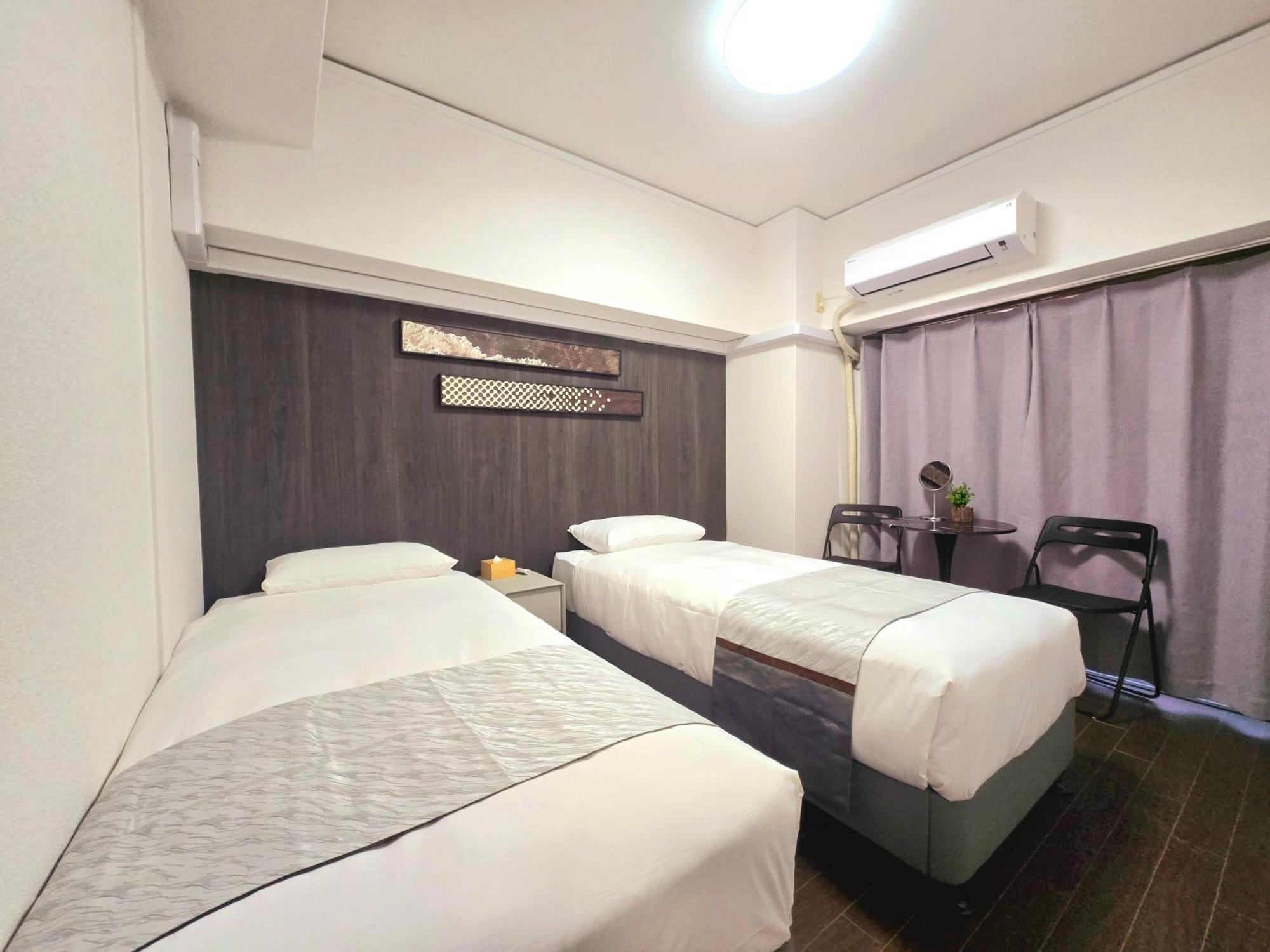 אוסקה 嵐 難波西 民宿 Bed And Breakfast מראה חיצוני תמונה
