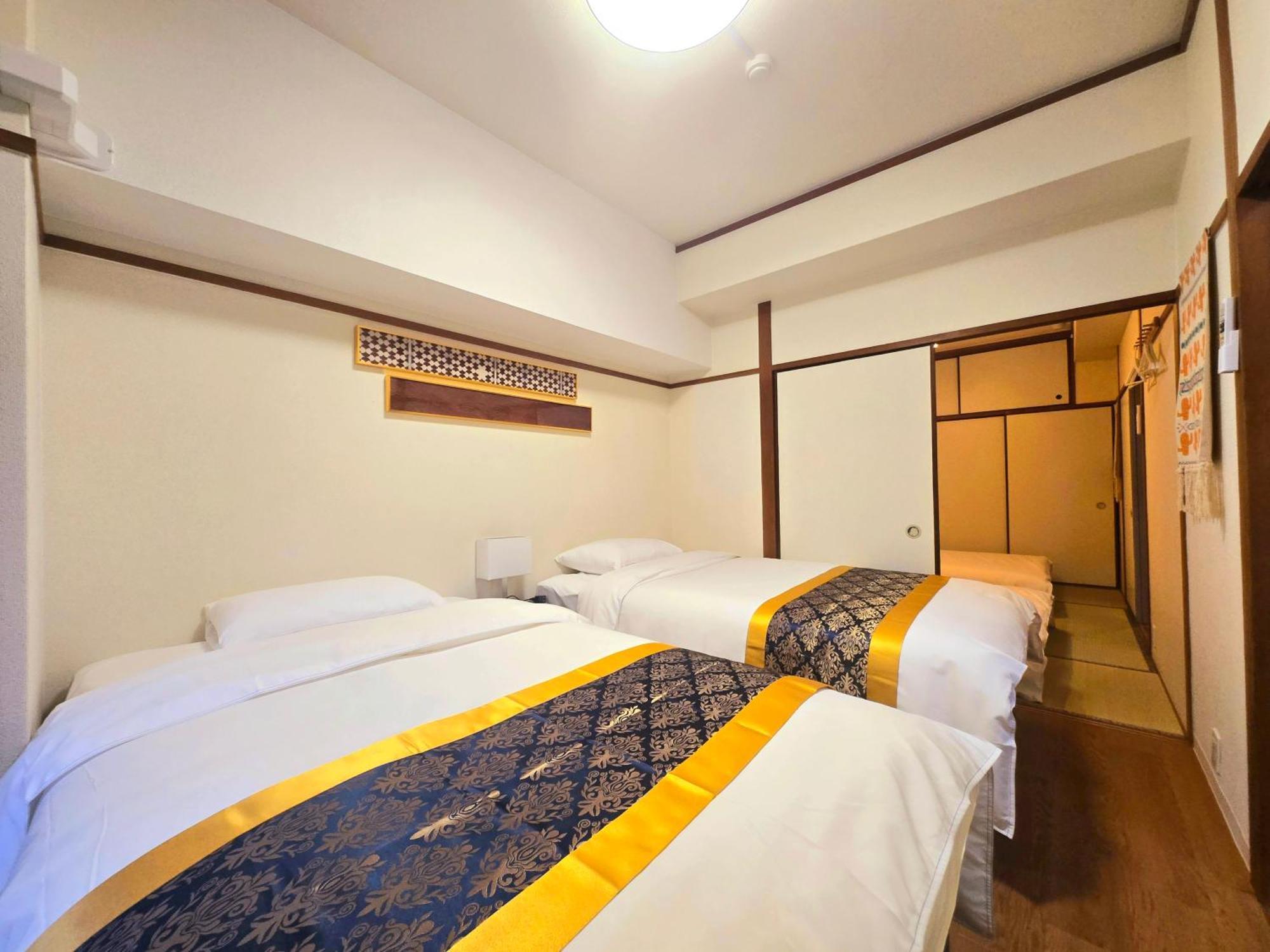 אוסקה 嵐 難波西 民宿 Bed And Breakfast מראה חיצוני תמונה