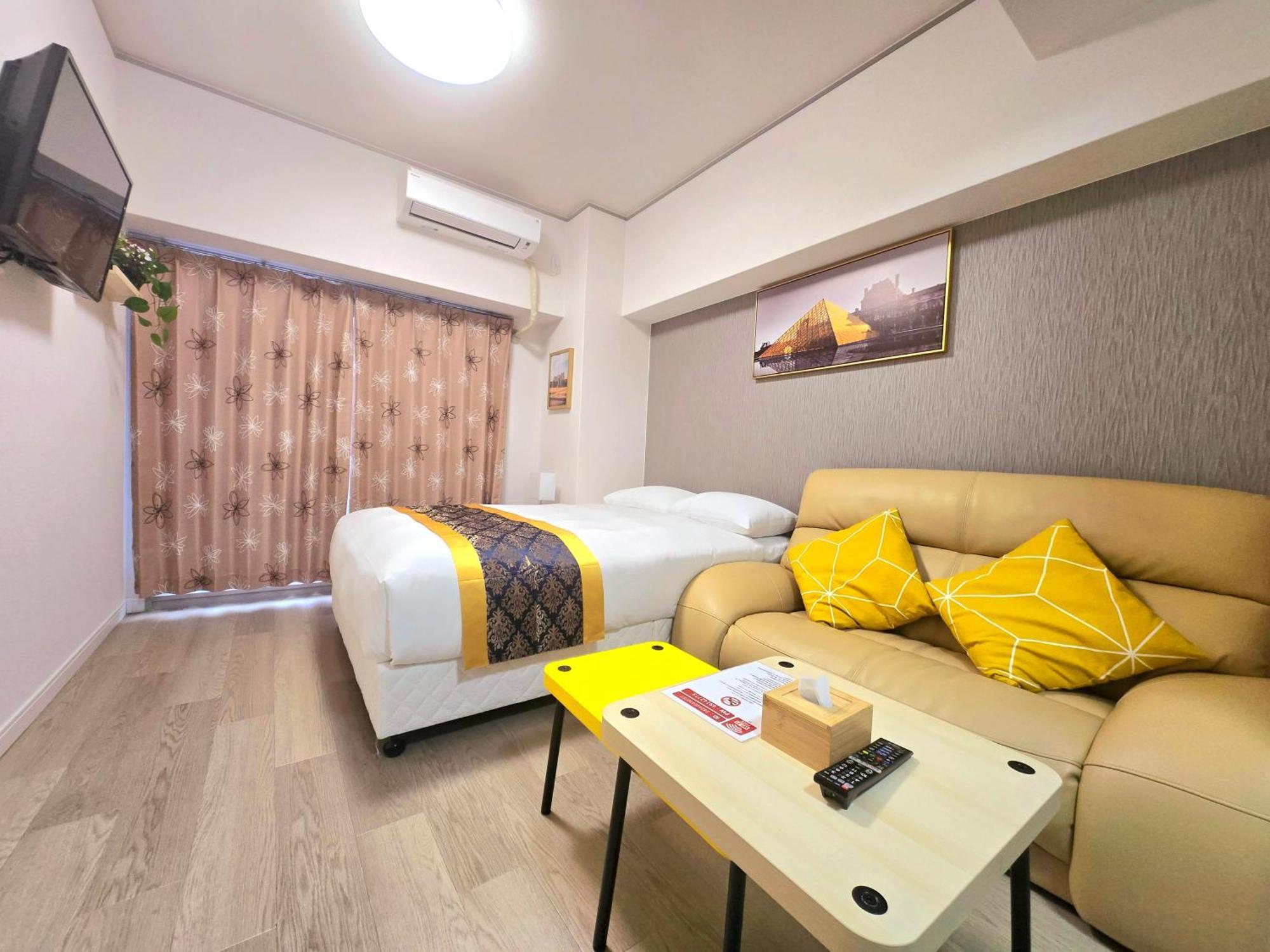 אוסקה 嵐 難波西 民宿 Bed And Breakfast מראה חיצוני תמונה